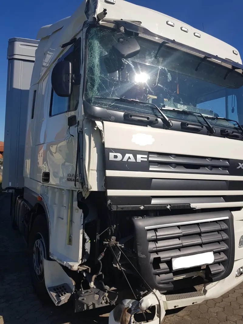 Fahrerhaus und Scheibe an einem DAF: Foto aus der Autowelt-Werkstatt