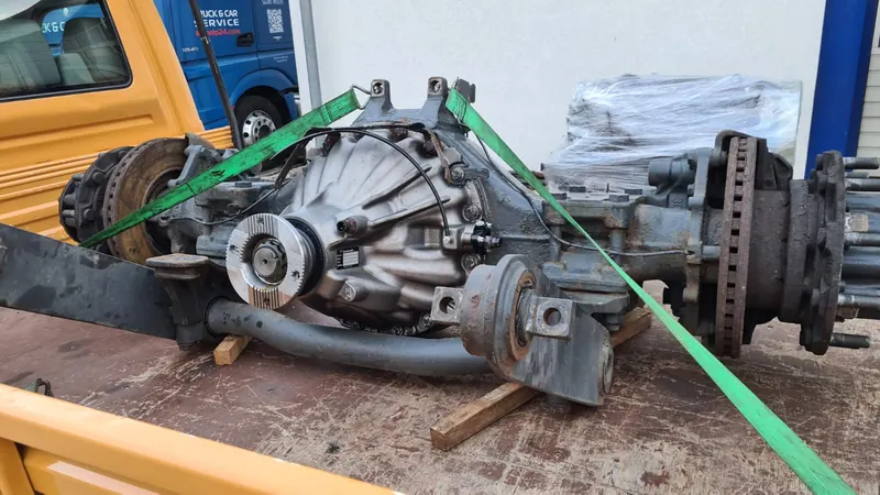 Hinterachsdifferential Actros HL6: Foto aus der Autowelt-Werkstatt