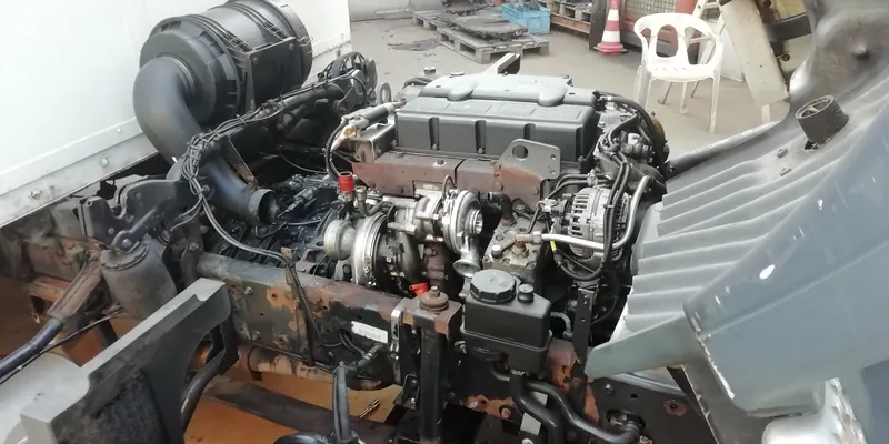 Turbolader MAN TGL Euro 5: Foto aus der Autowelt-Werkstatt