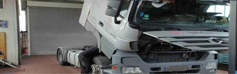 Kupplung Mercedes-Benz Actros 1844: Foto aus der Autowelt-Werkstatt